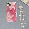 Transparent Soft Silicone Phone Case With Decorative Bracelet For Apple Iphone