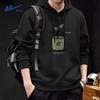 Warrior Men's Casual Hooded Pullover Sweatshirt