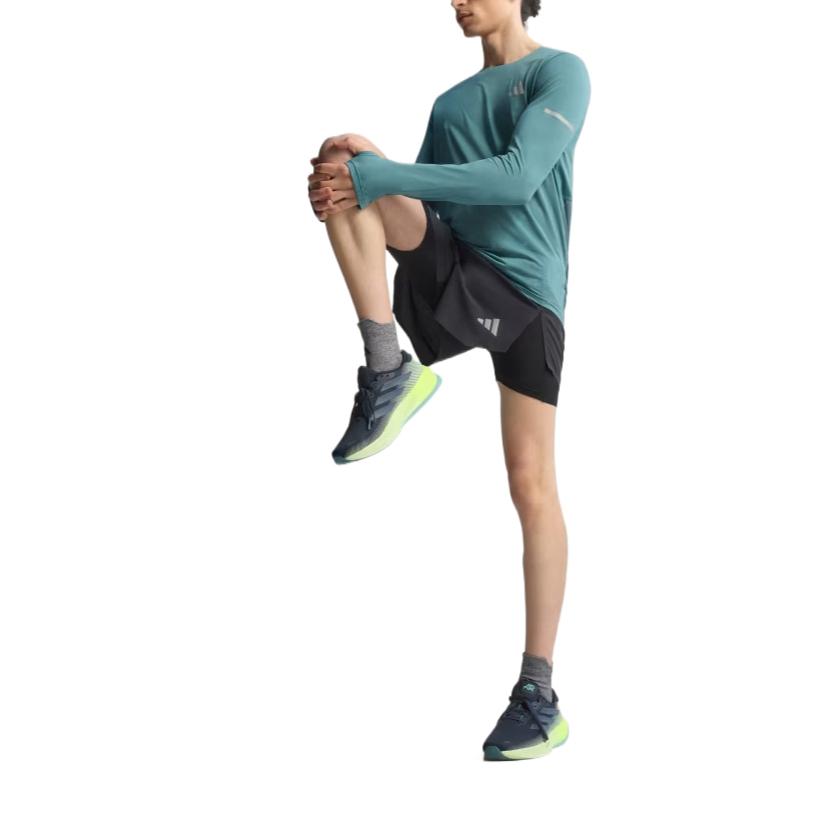 adidas Climacool Color Sólido Moda Simple Versátil Pantalones Cortos Deportivos Pantalones Cortos para Hombre KE2286