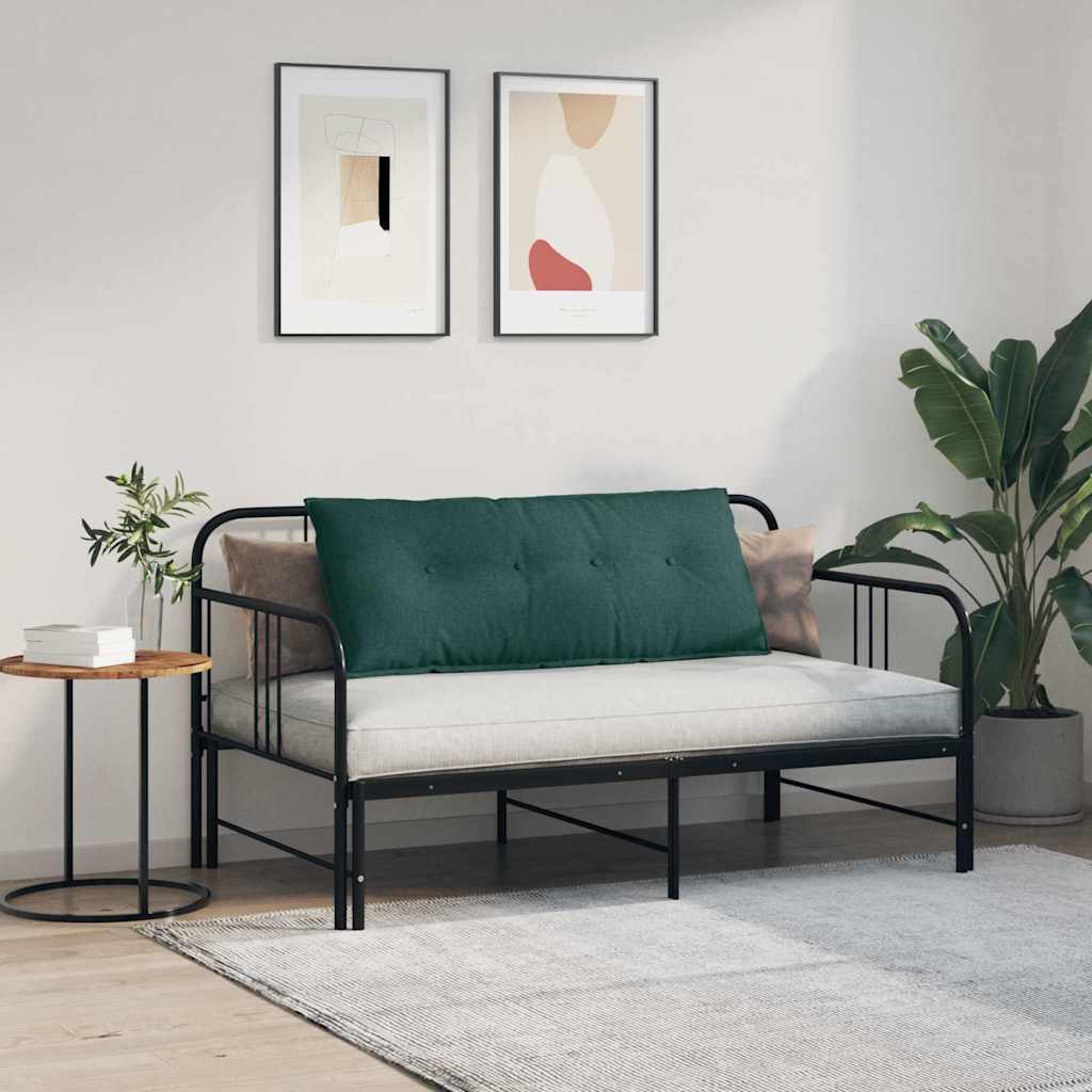 Back Cushion Dark Green 120 x 19 x 50 cm Fabric