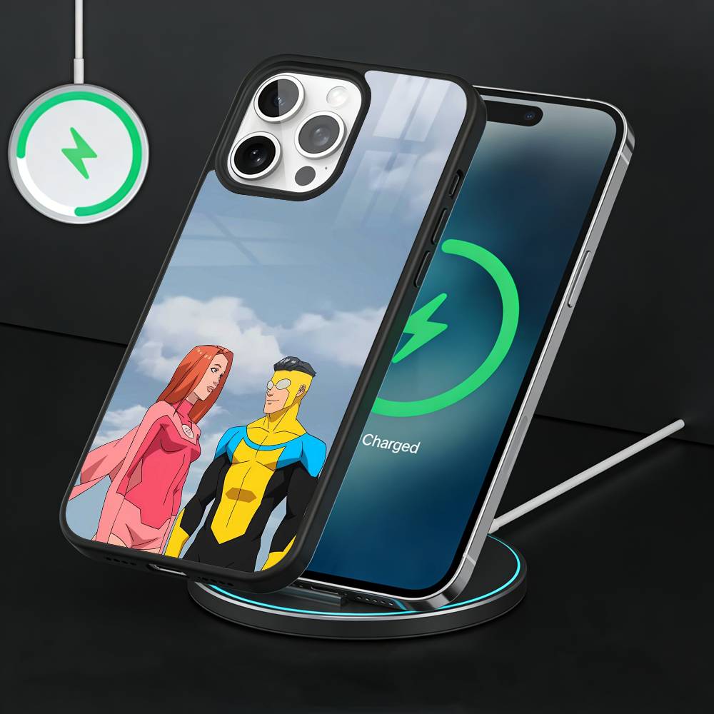 C-Cool I-InvincibleS Comic Phone Case For iPhone17,16,15,14,13 Plus,Pro Max Magnetic For Magsafe Wireless Charging iPhone16PROMAX