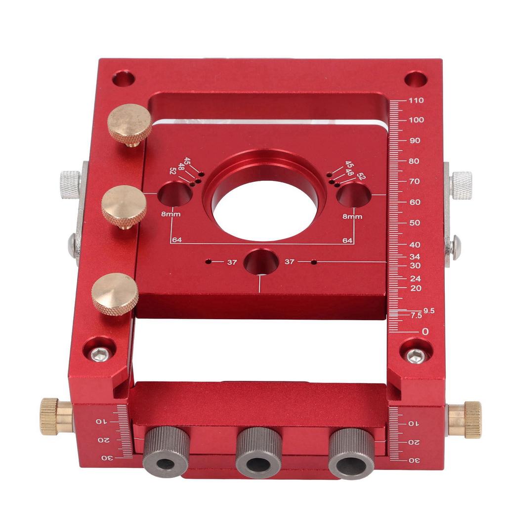 Bohrschablone Scharnier Schranktür Bohren Lochführung Positionierer Locator 3 in 1 Holzbearbeitungswerkzeug