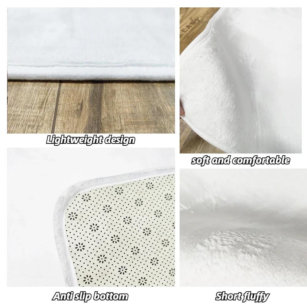 Modern Luxury Large Area Rug Soft Washable Carpet for Living Room Bedroom Home Decor Simple Household Mat