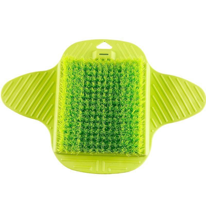 Wearable Foot Scrubber: Slipper-Style Sole Brush for Effortless Foot Washing