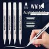 Waterproof Acrylic White Highlighting Pen for Sketching and Drawing