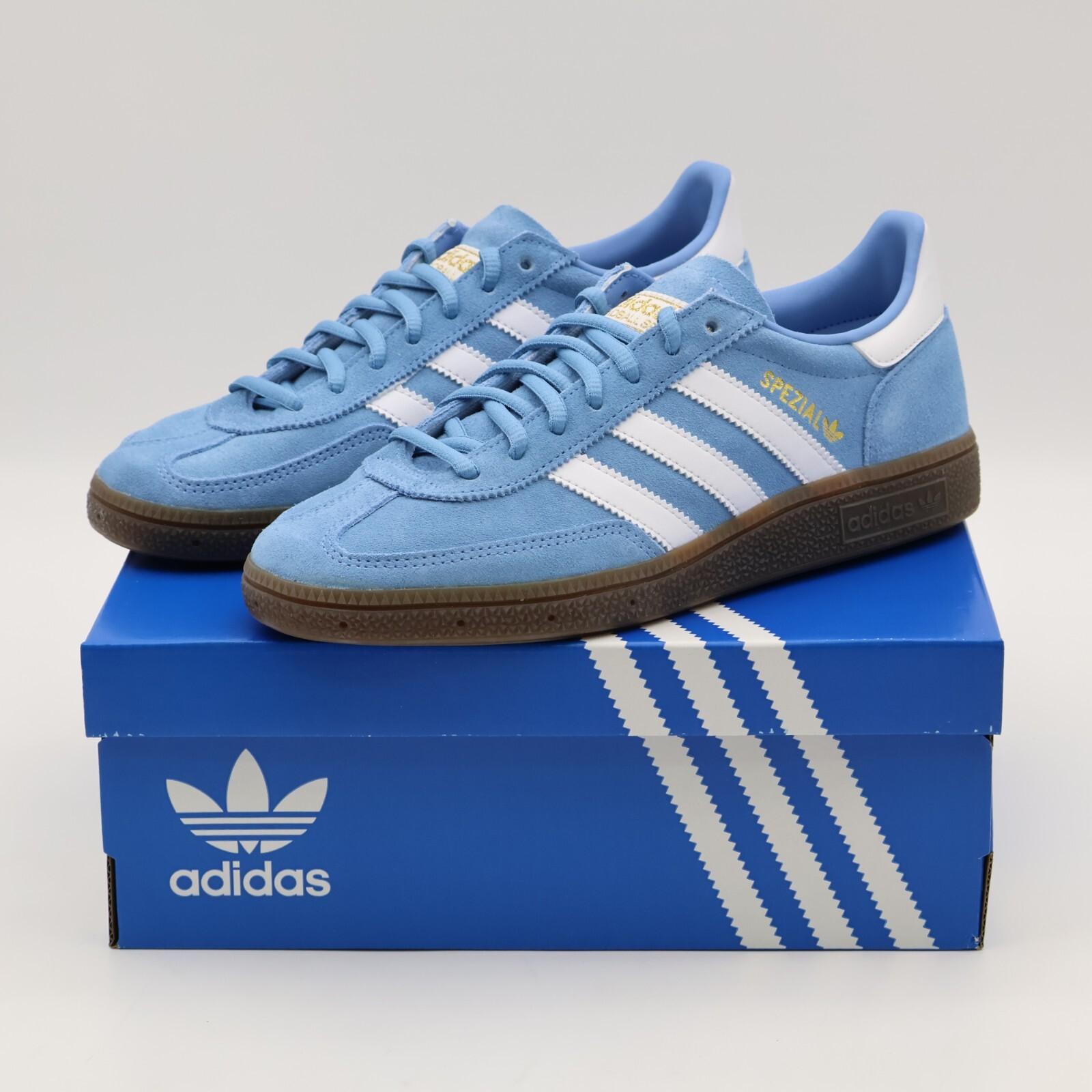 BD7632 adidas Originals Handball Spezial Светло-голубой Обувь Белый (Мужской) 4.5