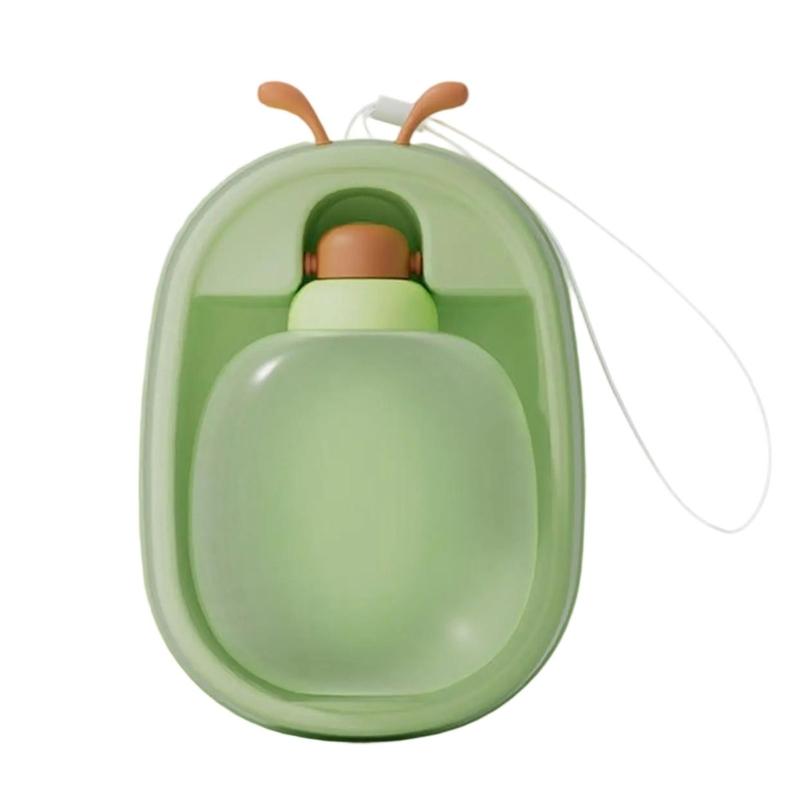 

Dog Water Bottle Water Dispenser Drinking Bowl for Outdoor Walking Travel Drinking Bottle Water Container зелений