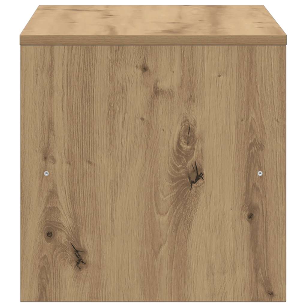 Vidaxl TV Cabinet, Artisan Oak, 80X40X40 Cm, Wood-Based Material