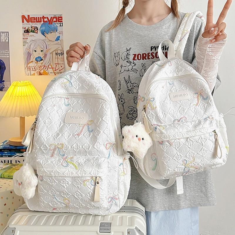 High-value Schoolbag Women's Niche Design College Student High School Backpack Japanese Trend Large-capacity Girl