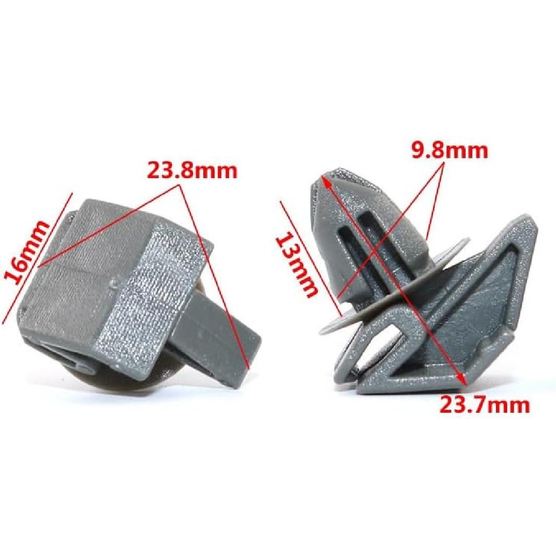 10Pcs Sill Moulding Clip Side Skirt & Rocker Cover Fasteners Clips for Ford for Focus 1692599