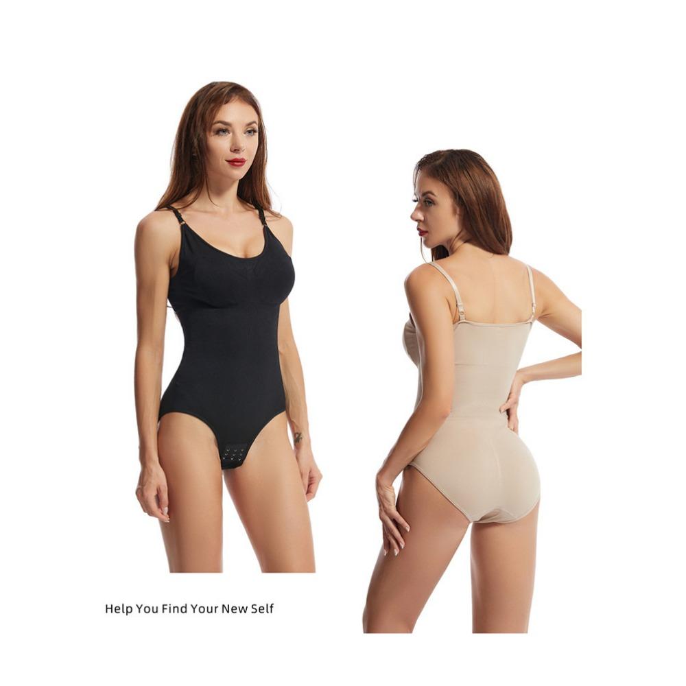 Nahtloser Shapewear-Body, Bauchsteuerkorsett, Damen-Ganzkörperformer, Tanga, bequeme Bauchunterwäsche zum Abnehmen