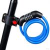 [Fieekty] Bicycle Key Bike Lock Dial Wire Length 110cm±3cm 5
