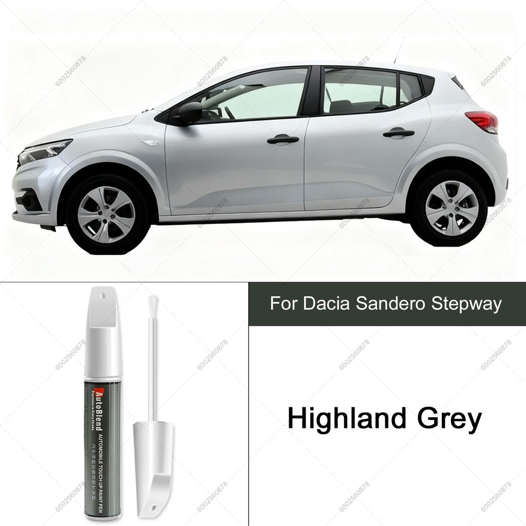 Pentru Dacia Sandero Stepway Creion pentru Îndepărtarea Zgârieturilor și Repararea Vopselei Proces din Fabrică Potrivire Culoare Instrument de Reparare a Vopselei Auto Gri Cometă