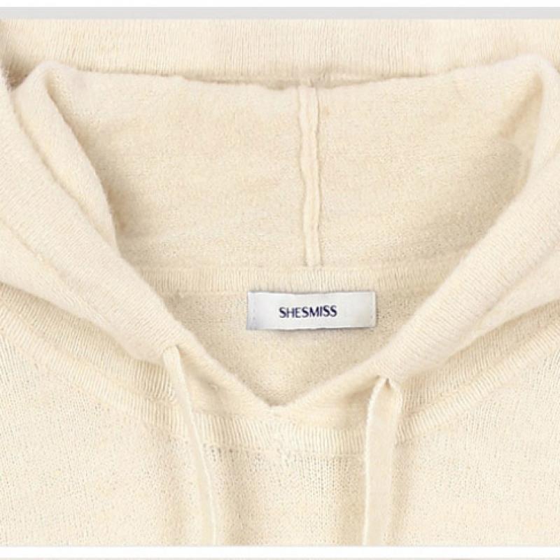  She S miSS  baSic Hooded Knit Top SSkpoo42080 Ot