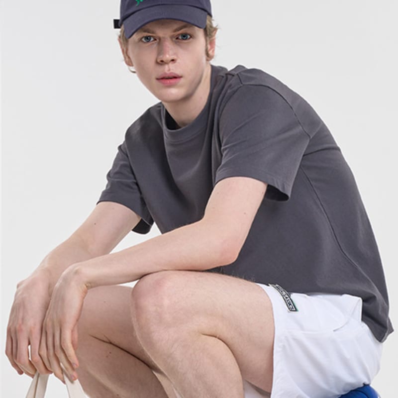 CLEVER FIELD Peach alone ball cap_NAVY