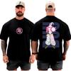 Dragon Ball Retro Printing Summer Tshirt Men Women Casual Sports Loose Comfortable Pure Cotton Oversized Short Sleeve