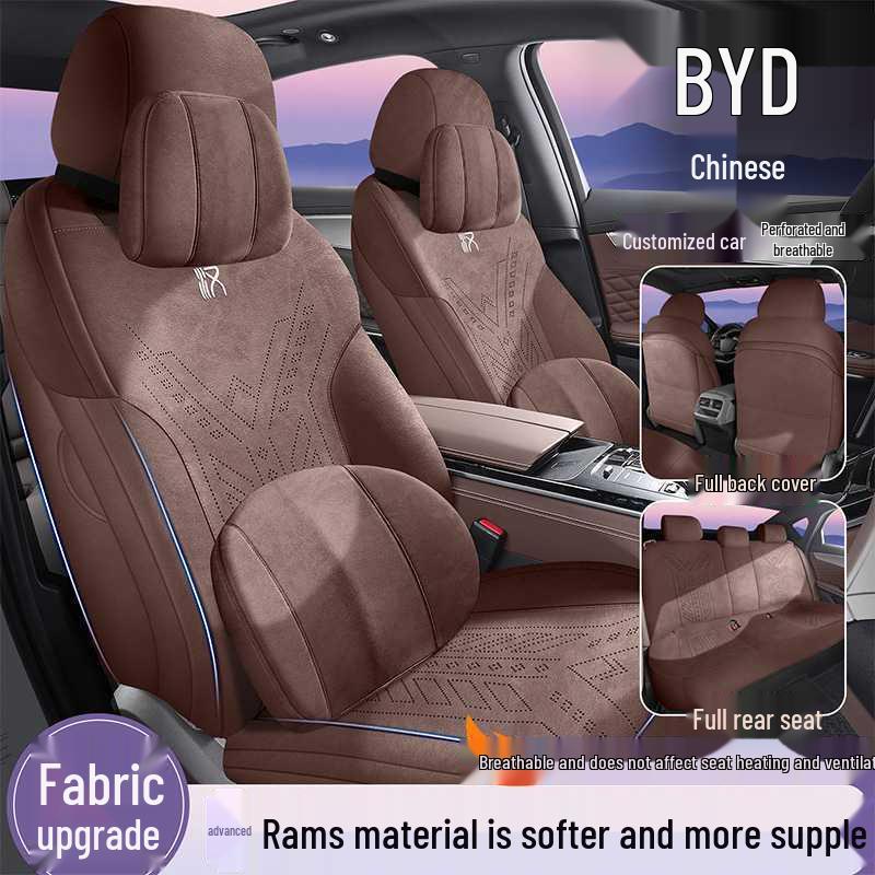 25-Model Compatible BYD Han Lams Car Seat Cushion - Half Surround, All-Season Seat Cover