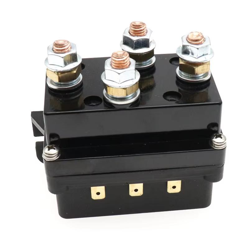 12V 400A HD Winch Remote Contactor Winch Control Solenoid Relay Twin Wireless Remote Recovery Car Motorcycle Accessories