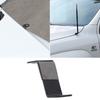 For VW Volkswagen Amarok 2011-2018 Carbon Steel Car Hood Side Flagpole Stand Antenna Bracket Modification Accessories
