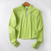 Outdoor Mountain Series T Shirt With Zipper Long Sleeve Slim Fit Quick Dry For Active Youth