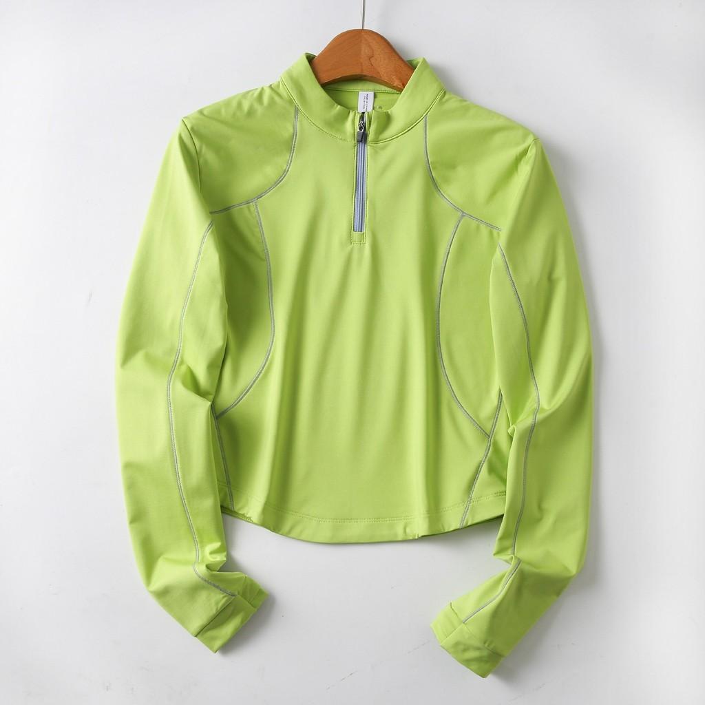 Outdoor Mountain Series T Shirt With Zipper Long Sleeve Slim Fit Quick Dry For Active Youth