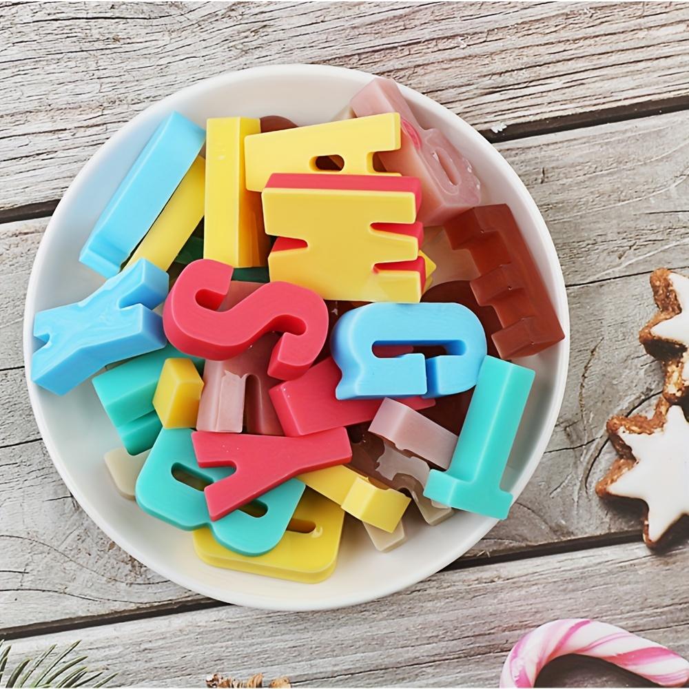 26-Letter Alphabet Silicone Mold, Non-Stick Baking Pan for Chocolate, Candy, Ice Cubes, Cake Decoration, Food Grade