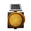 Solar-Powered Yellow LED Flashing Road Barrier Light