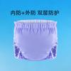 Unisex Cotton Washable Incontinence Underwear Adults Elderly Bedridden Reusable Absorbent Briefs With Leak Protection