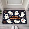 Halloween Pumpkin Cute Ghost Carpet Porch Entrance Living Room Anti Slip Mat Home Decoration Carpet Halloween Gift