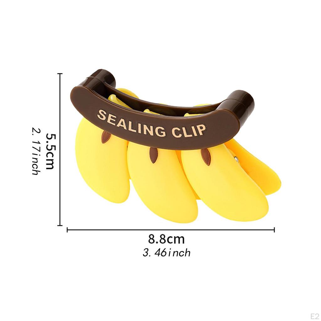 Food Bag Clips Chip Unique Kitchen Gadget Portable Sealing Clip Refrigerator Stickers
