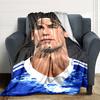 Arsenals Determination printed flannel breathable and warm blanket, a stylish home gift, suitable for home, office and bedspread use. 0713a28