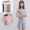 Elegant Women Tank Top Cami Mini Short Dress With Adjustable Spaghetti Straps