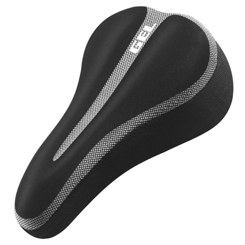 Bike Seat Cushion Thick Silicone Comfortable Saddle Cover Mountain Road Bikes Cycling Accessories