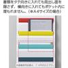 KOKUYO (KOKUYO) Wall Pocket Wall Hanging Storage for Documents that can be quickly put in and tak...