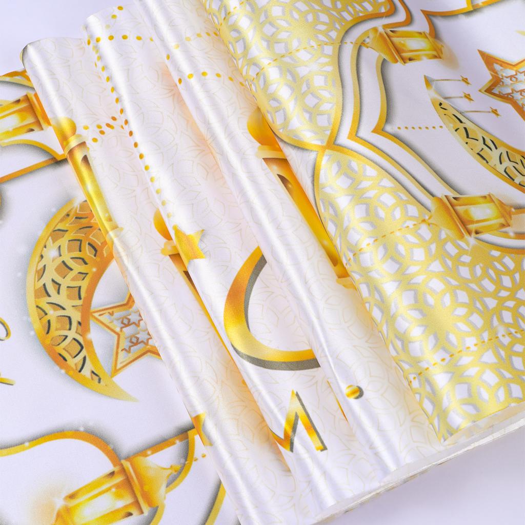 Eid Mubarak Table Runner Eid Mubarak Decoration 2024 For Home Islamic Muslim Festival Eid Al-Fitr Party Supplies Favors Gift