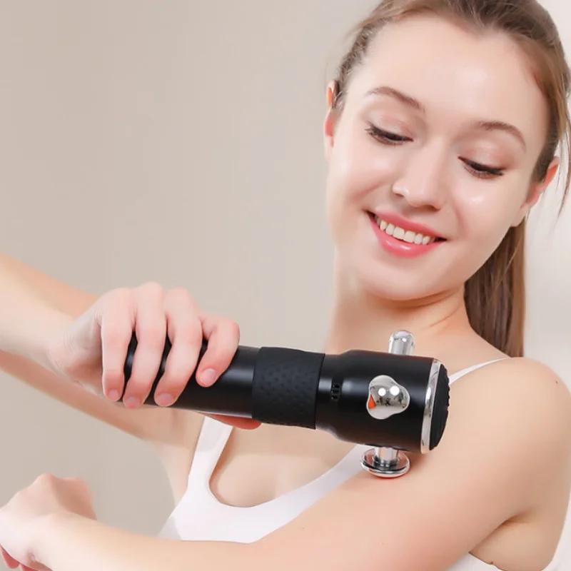 High Frequency Fascia Gun Relaxation Gun Sports Fitness Muscle Relaxation Massager Full Body Massage 3 Gear