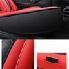 5-Sitzer Luxus Abriebfeste Leder Sitzbezug Auto SUV Voll Vorne+Hinten Universelles Sitzkissen