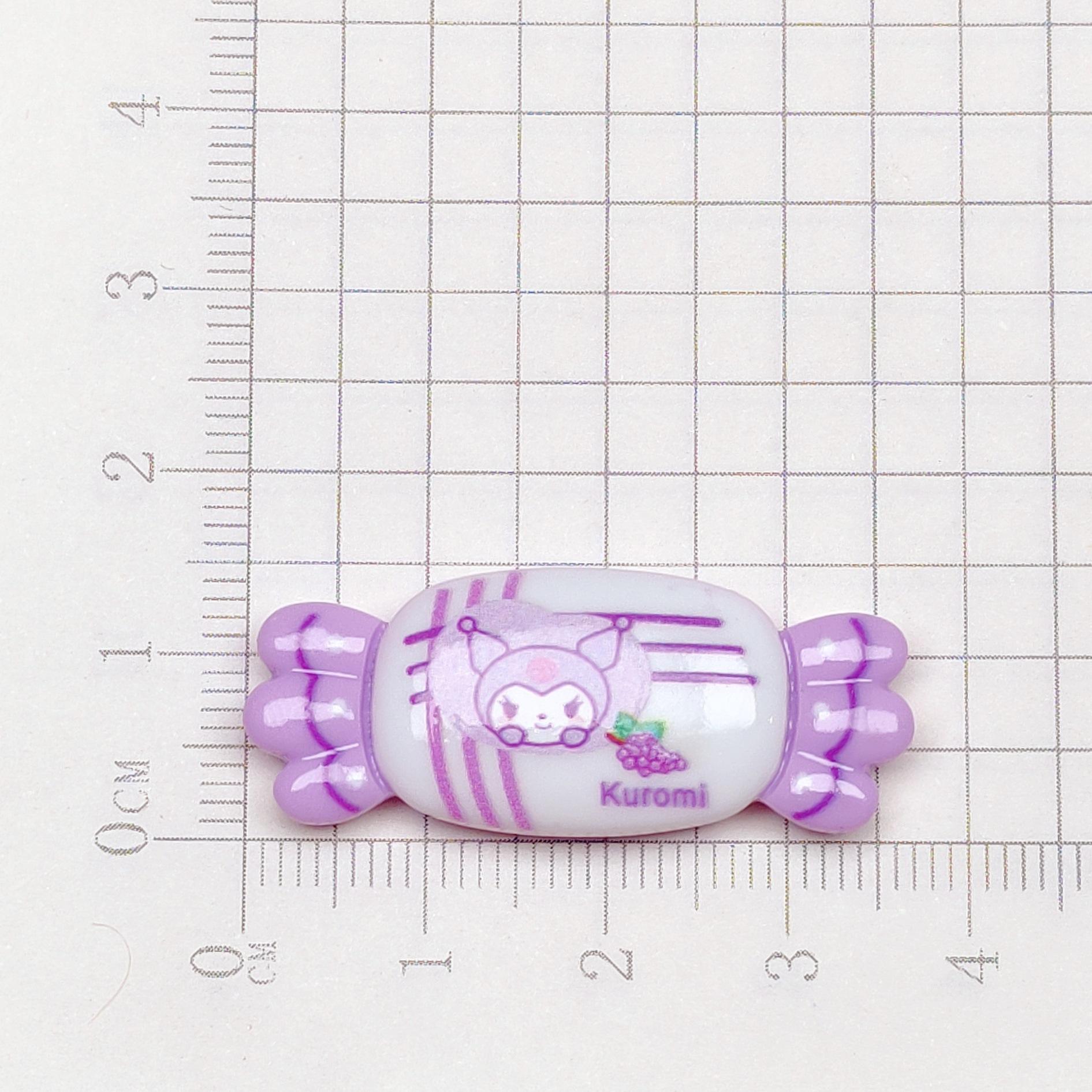 10 шт. Новые Кавайные Мультяшные Яркие Мультяшные Персонажи Конфеты Смола Плоская Сторона Скрапбукинг Фигурка DIY Бант Декор Аксессуары Поделки A85