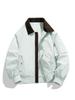 2026 Premium Corduroy Baseball Collar Bomber Jacket