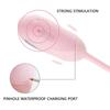 Huevo vibrador con control remoto inalámbrico por aplicación