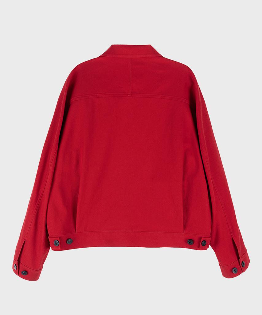 Pref Red Cotton Twill Type Ii Jacket