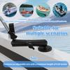 Trolling Motor Stabilizer Mount Support Clamp 360° Adjustable Tough Claw Aluminum Alloy Boat Trolling Motor Shaft