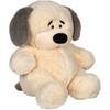Plush Dog Chubby Dog - GIPSY TOYS - 40 Cm Beige