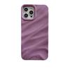 Zijdeachtige 3D Textuur Effen Kleur Telefoonhoesje voor iPhone 17 Pro Max/16/15/14/13
