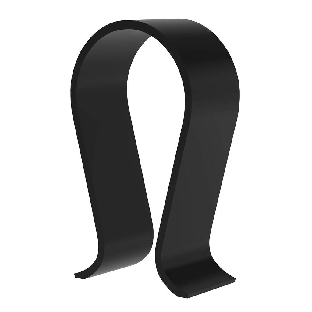 Geekria Acrylic Omega Headphone Stand for Over-Ear and Gaming Headsets, Desk Display Hanger, Compatible with Sony/AKG/Sennheiser/JVC/PHILIP/Bang & Olu