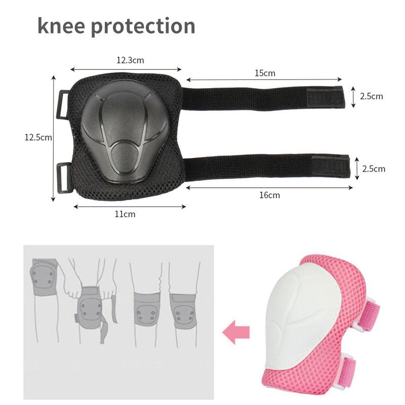 Child protective equipment helmet elbow knee pads for girls aged 3 4 5 6 7 8 9 10 11 12 year boy Suitable for roller skating and skiing