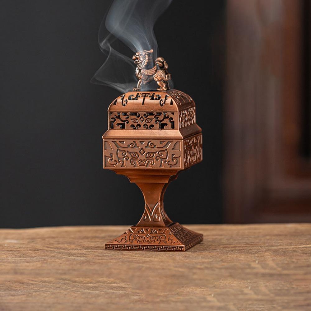 Pi Xiu Small Incense Censer Square Aroma Burner Durable Incense Stick Burner  Office Decoration