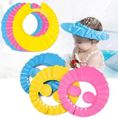 Weiche Kappe für Babyparty, verstellbare Haarwaschmütze für Kinder, Gehörschutz, sicheres Shampoo für Kinder, Baden, Dusche, Kopfbedeckung