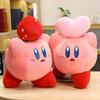 Big Size Stuffed Chef Pink Love Strawberry Kirby Plushies Cartoon Anime Japanese Style Game Figure Plush Toy Lovely Doll Gifts
