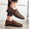 Men's Net Shoes Middle-aged and Elderly Breathable and Odor-resistant One-step Men's Shoes Casual